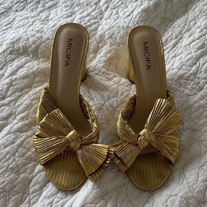 Gold Women's Shoes